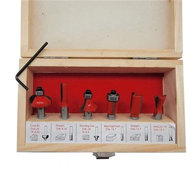 Juego de fresas para madera